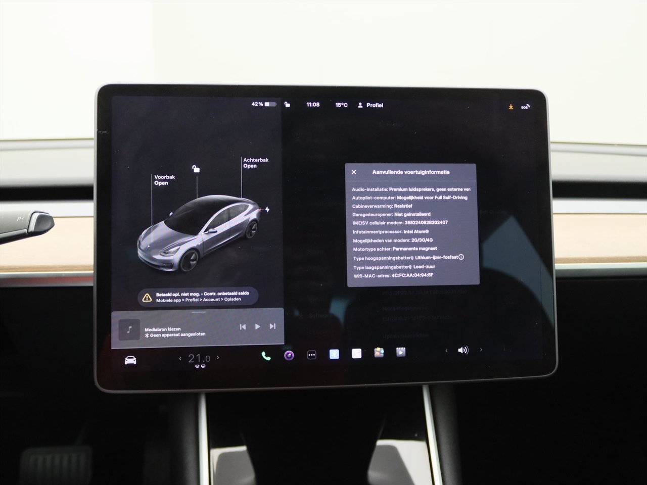 Tesla Model 3 Standard RWD Plus 89% SoH [ LFP ACCU+AUTOPILOT+60 kWh+PREMIUM AUDIO ] 26