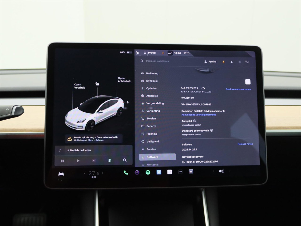 Tesla Model 3 Standard RWD Plus 89% SoH [ LFP-ACCU+AUTOPILOT+60 kWh+PREMIUM AUDIO ] 27