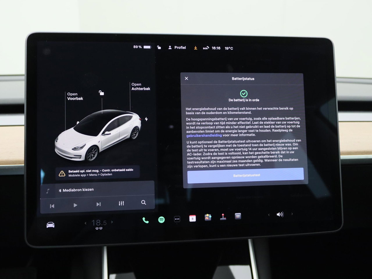 Tesla Model 3 Standard RWD Plus [ TREKHAAK+LFP-ACCU+AUTOPILOT+60 kWh+PREMIUM AUDIO ] 28