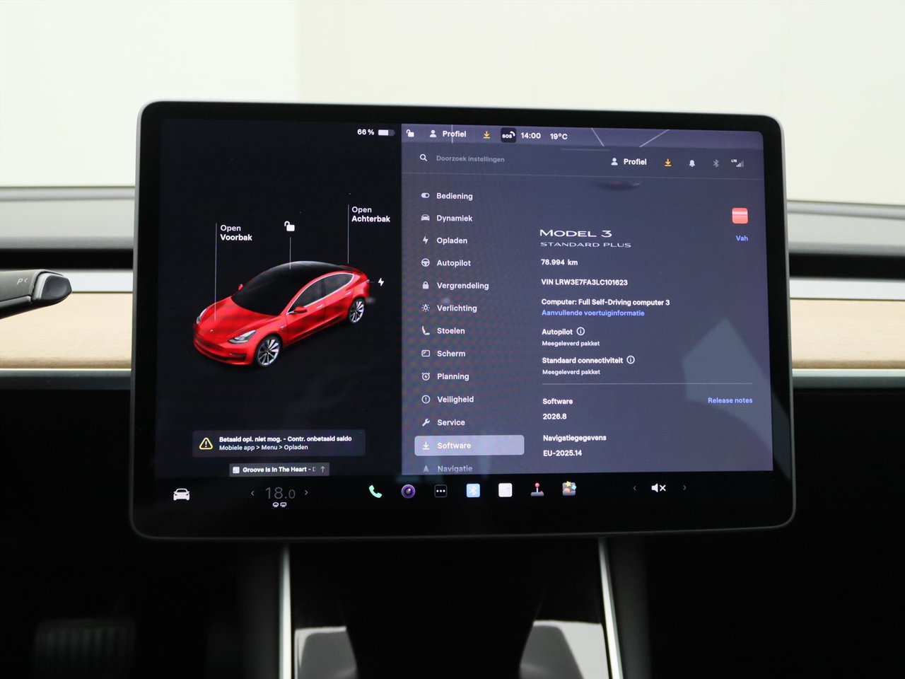 Tesla Model 3 Standard RWD Plus [ LFP-ACCU+AUTOPILOT+60 kWh+PREMIUM AUDIO ] 26