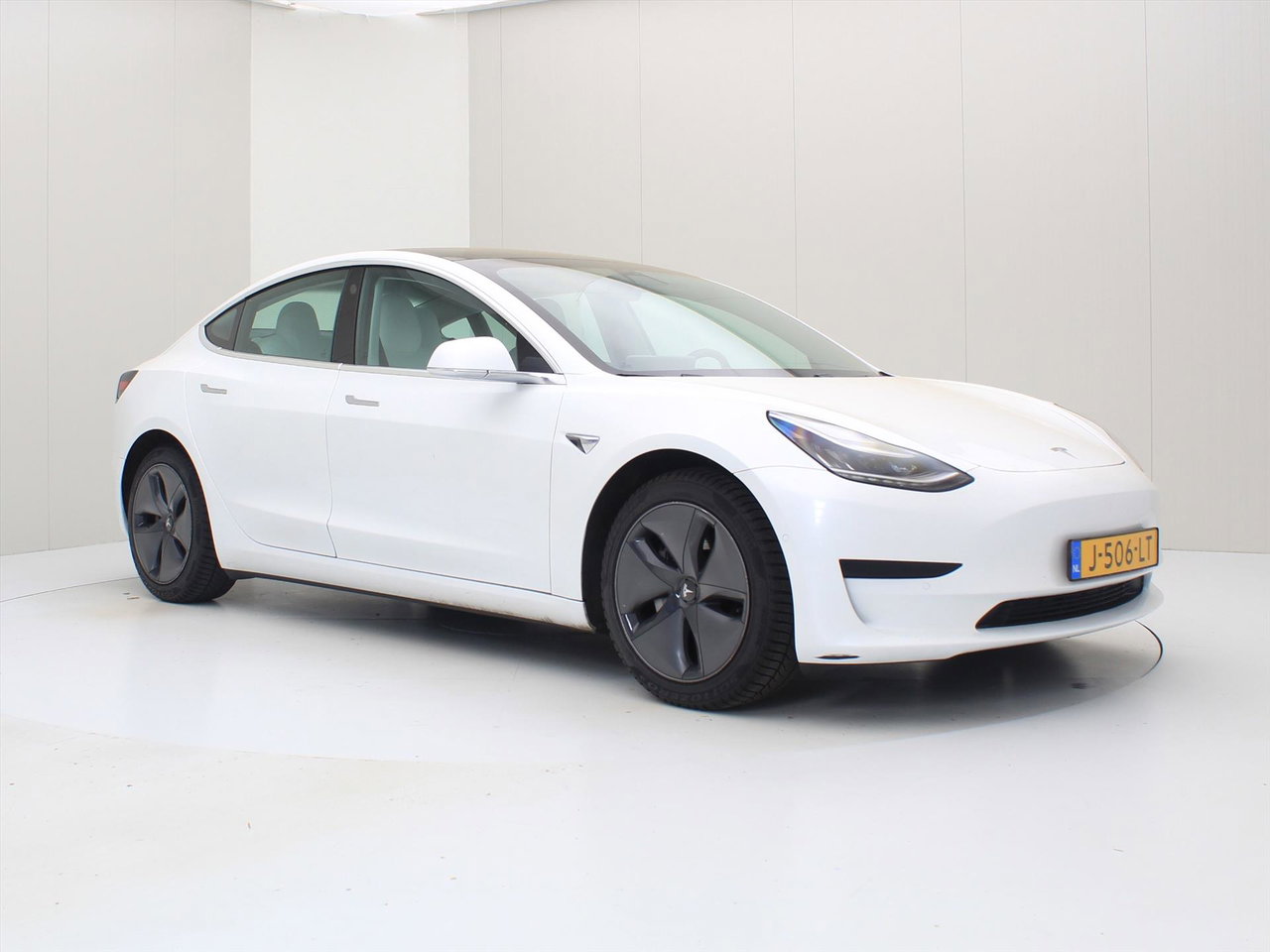 Tesla Model 3 Standard RWD Plus 85% SoH [ WIT LEDER+AUTOPILOT+60 kWh+PREMIUM AUDIO ] 4