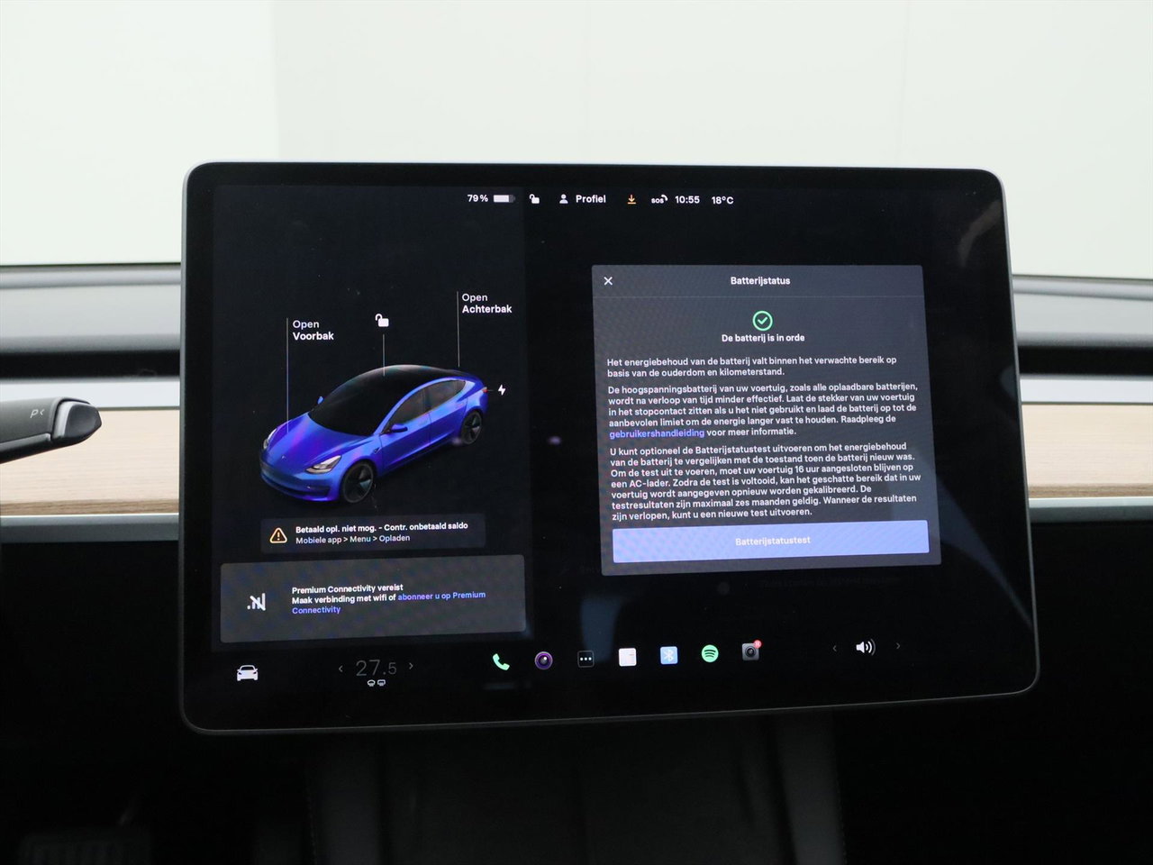 Tesla Model 3 Standard RWD Plus FACELIFT 95% SoH [ LFP-ACCU+WARMTEPOMP+AUTOPILOT+60 kWh+PREMIUM AUDIO ] 30
