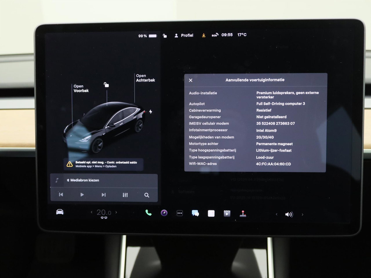 Tesla Model 3 Standard RWD Plus [ LFP-ACCU+AUTOPILOT+60 kWh+PREMIUM AUDIO ] 30