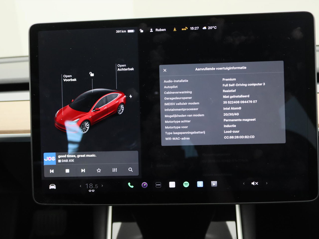 Tesla Model 3 Long-Range AWD 351pk 75 kWh [ AUTOPILOT+19 INCH+620KM WLTP+PREMIUM AUDIO ] 24