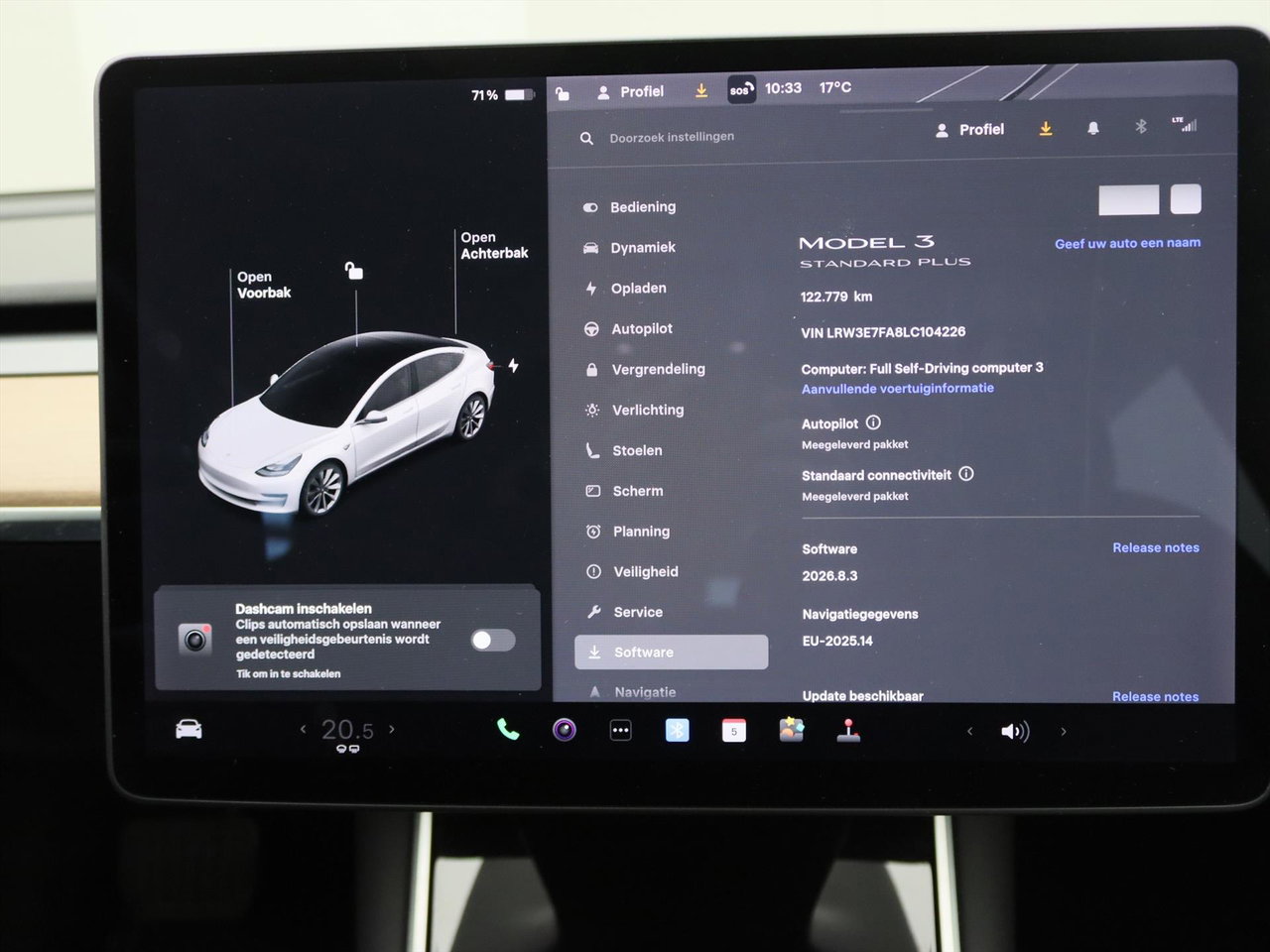 Tesla Model 3 Standard RWD Plus [ LFP-ACCU+AUTOPILOT+19 INCH+PREMIUM AUDIO ] 28