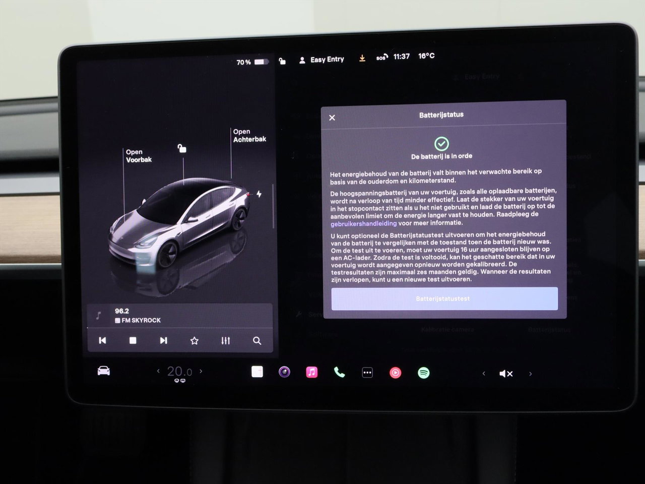 Tesla Model 3 Standard RWD Plus UPGRADE 92,4 % Soh [ AMD RYZEN+LFP-ACCU+WARMTEPOMP+AUTOPILOT+60 kWh+PREMIUM AUDIO ] 29