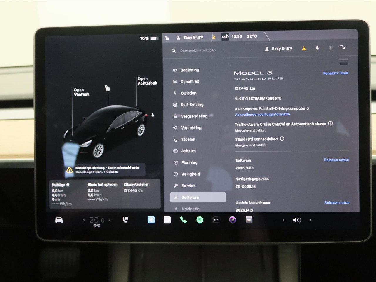 Tesla Model 3 Standard RWD Plus FACELIFT [ WARMTEPOMP+AUTOPILOT+60 kWh+PREMIUM AUDIO ] 19