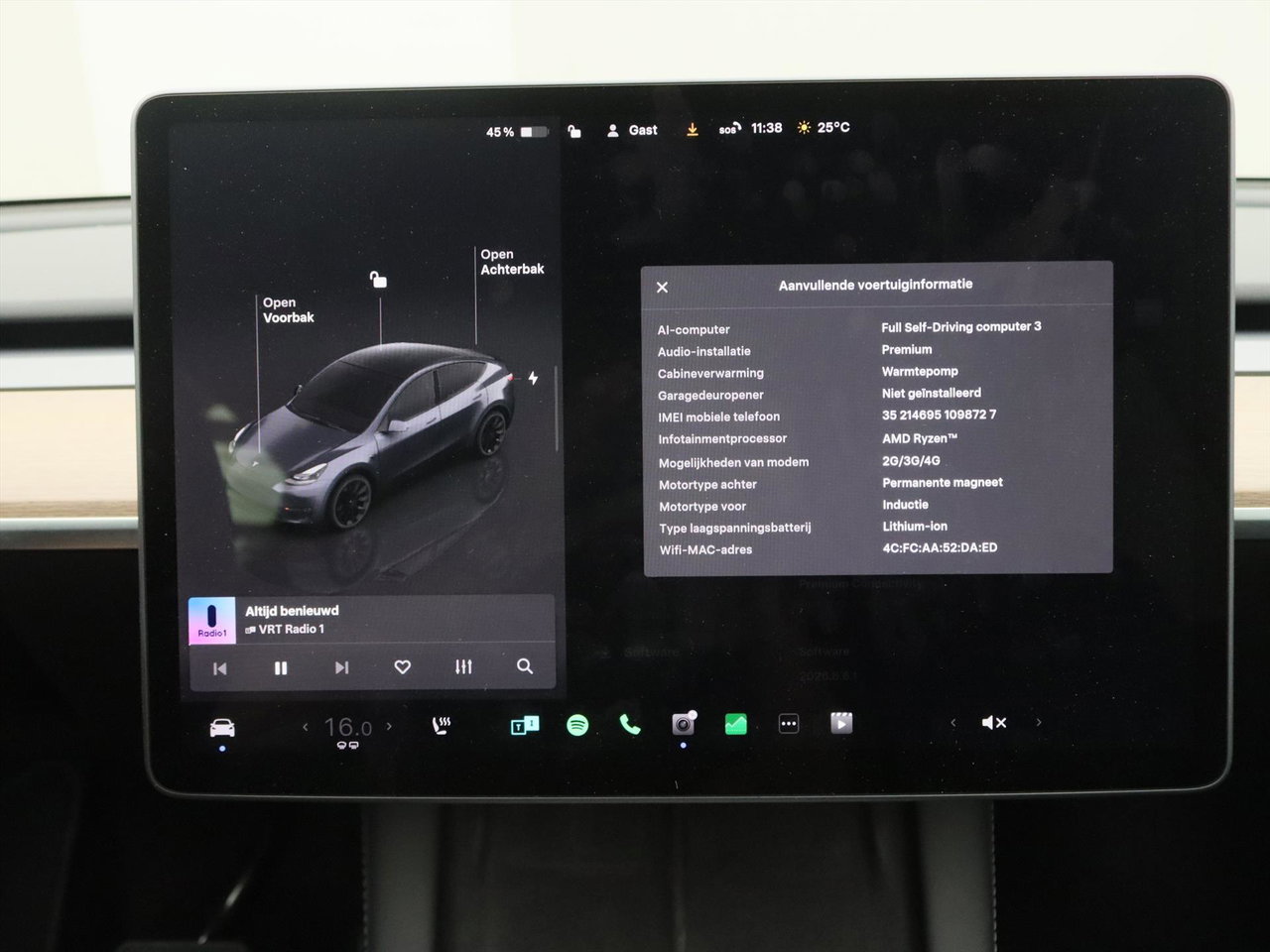 Tesla Model Y Long Range AWD 75kWh 351pk AMD RYZEN [ AUTOPILOT+20 INCH+PREMIUM AUDIO ] 27