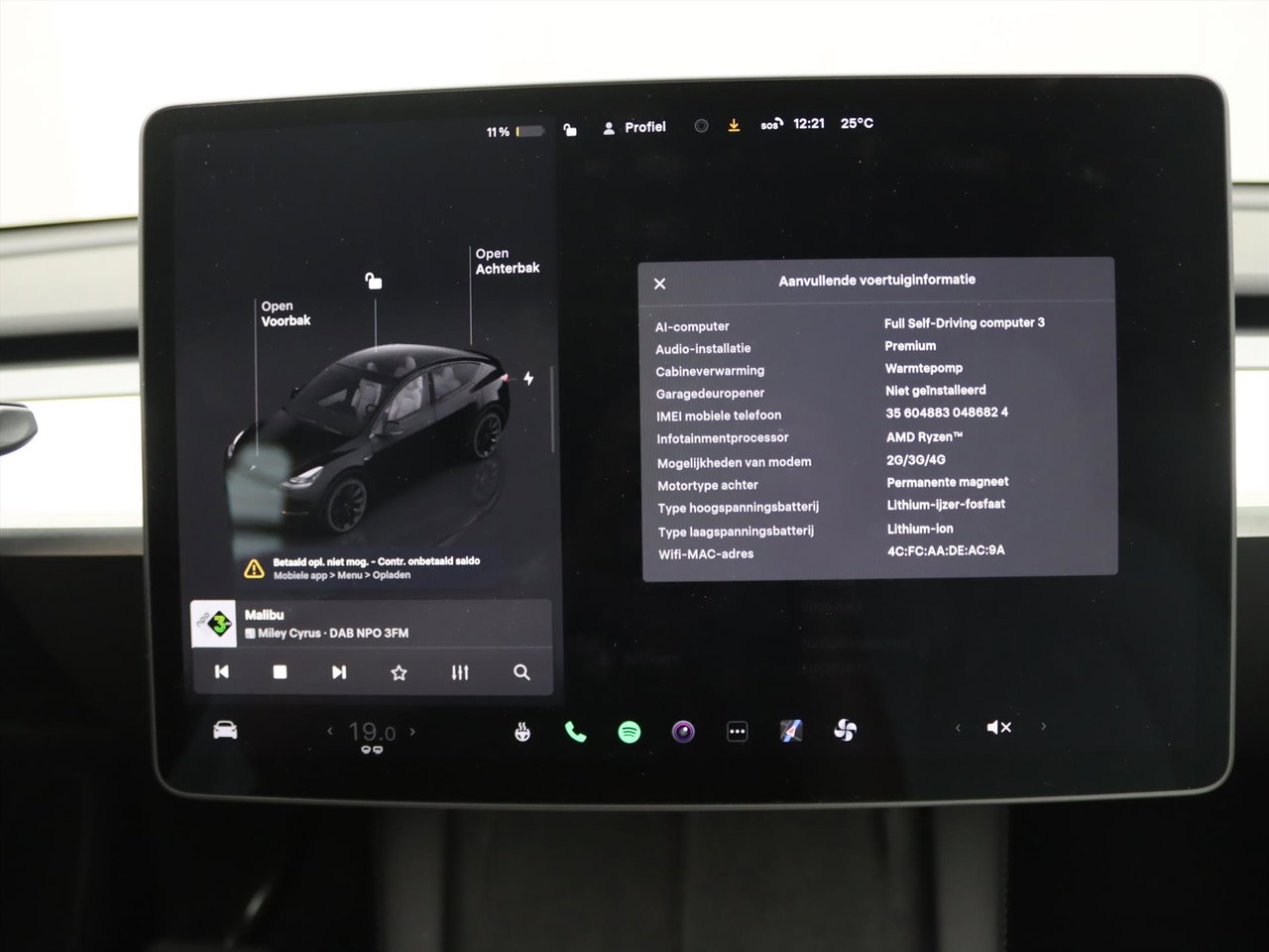 Tesla Model Y Standard RWD Plus 351pk [ AMD RYZEN+WIT LEDER+LFP ACCU+ENHANCED AUTOPILOT+20 INCH+PREMIUM AUDIO ] 29