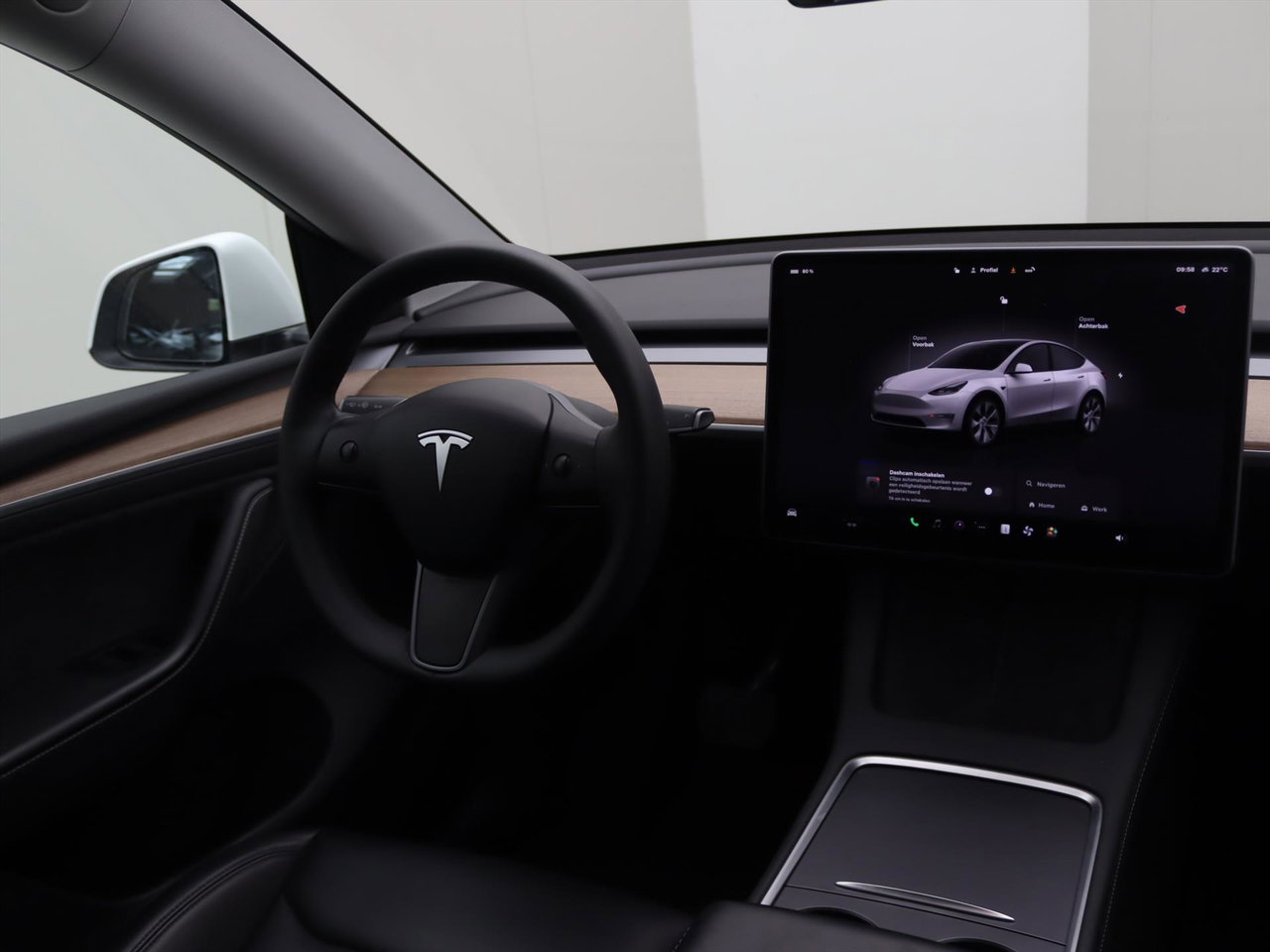 Tesla Model Y Long Range AWD 75kWh 351pk 93.1% SoH AMD RYZEN [ AUTOPILOT+19 INCH+PREMIUM AUDIO ] 18