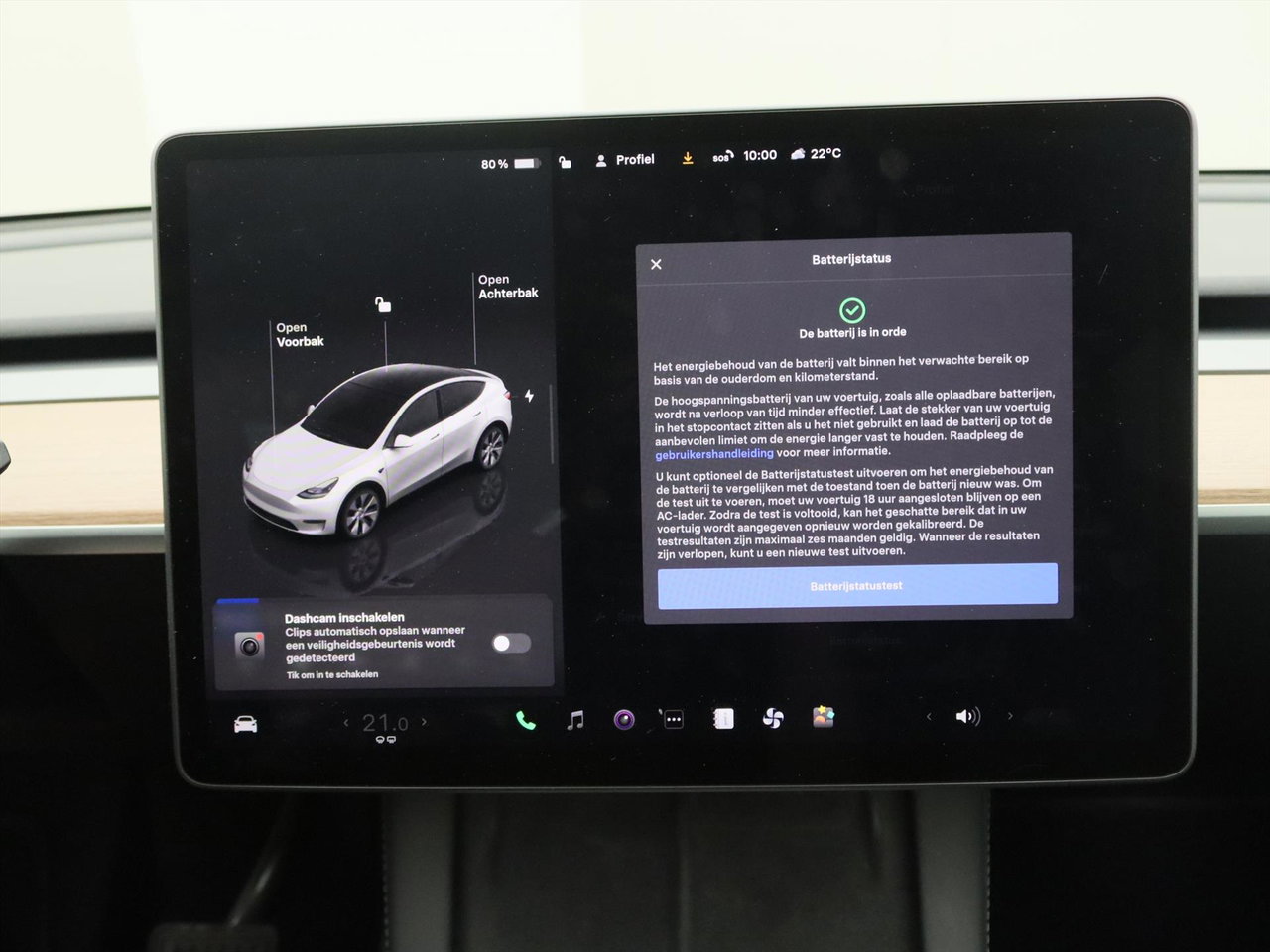 Tesla Model Y Long Range AWD 75kWh 351pk 93.1% SoH AMD RYZEN [ AUTOPILOT+19 INCH+PREMIUM AUDIO ] 30