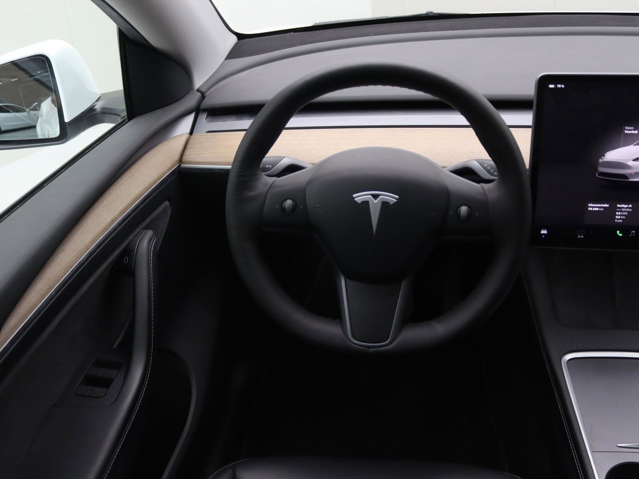 Tesla Model Y Long Range AWD 75kWh 351pk 91.3% SoH AMD RYZEN [ AUTOPILOT+19 INCH+PREMIUM AUDIO ] 18