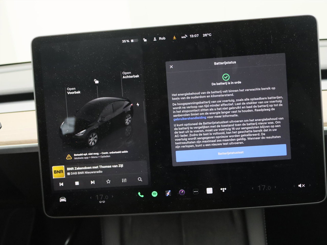 Tesla Model Y Standard RWD Plus 351pk 94,5% SoH [ HW4+LFP ACCU+AUTOPILOT+19 INCH+PREMIUM AUDIO ] 30