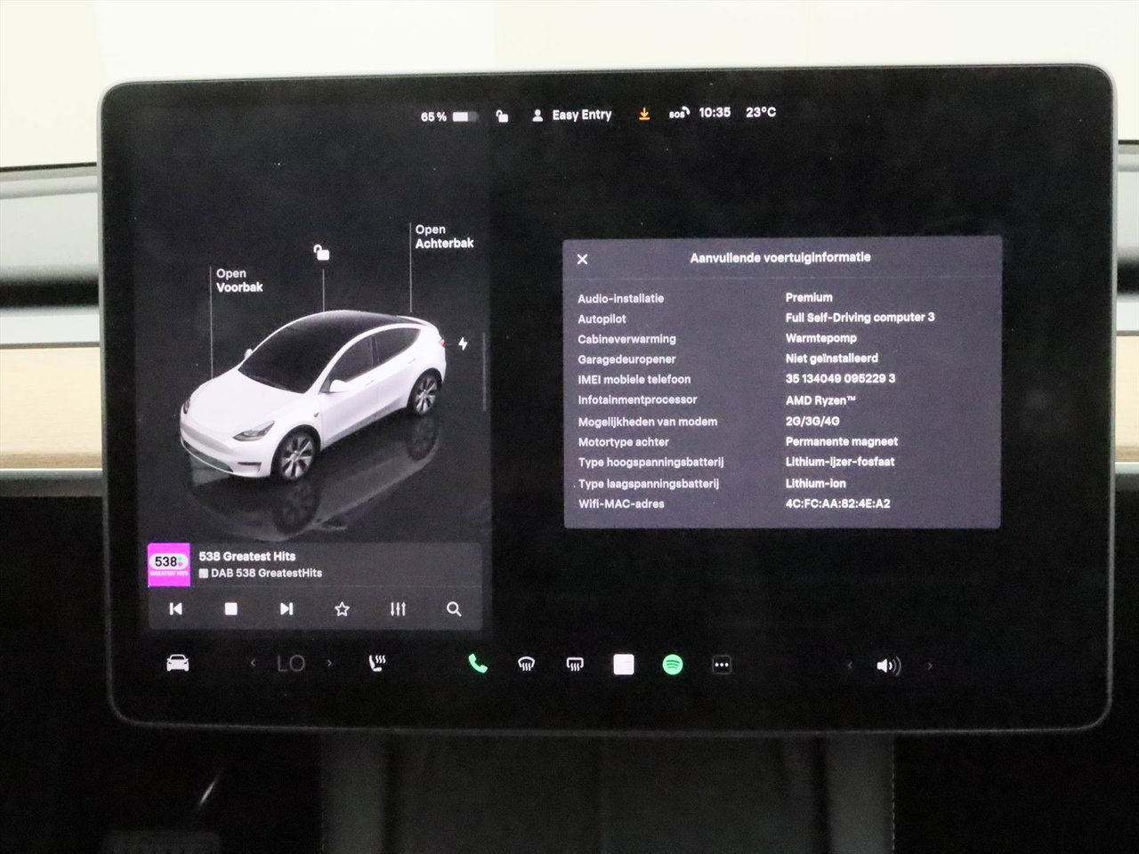 Tesla Model Y Standard RWD Plus 351pk 92,5% SoH AMD RYZEN [ LFP ACCU+AUTOPILOT+19 INCH+PREMIUM AUDIO ] 29