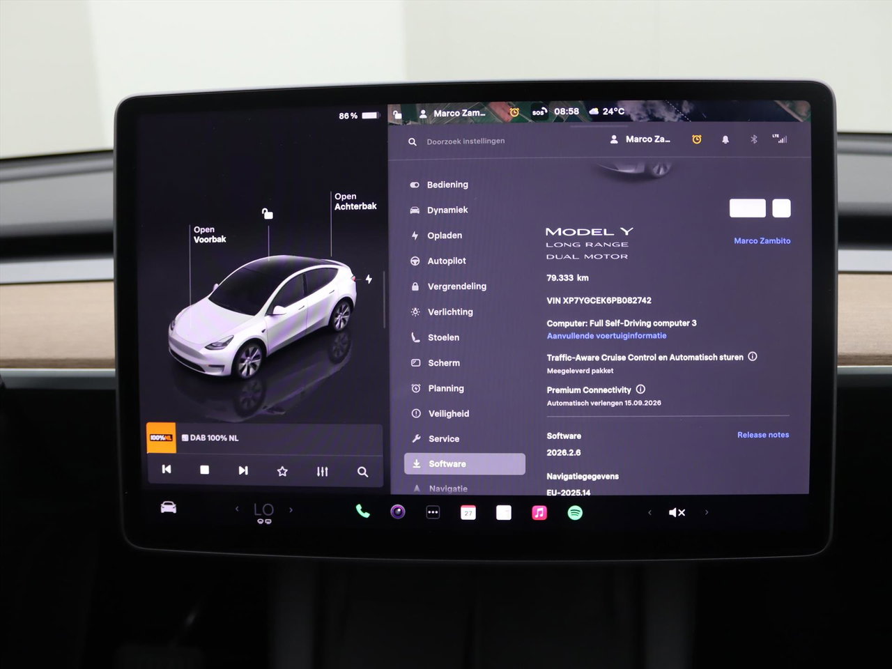 Tesla Model Y Long Range AWD 75kWh 351pk [ AMD RYZEN+AUTOPILOT+19 INCH+PREMIUM AUDIO ] 30