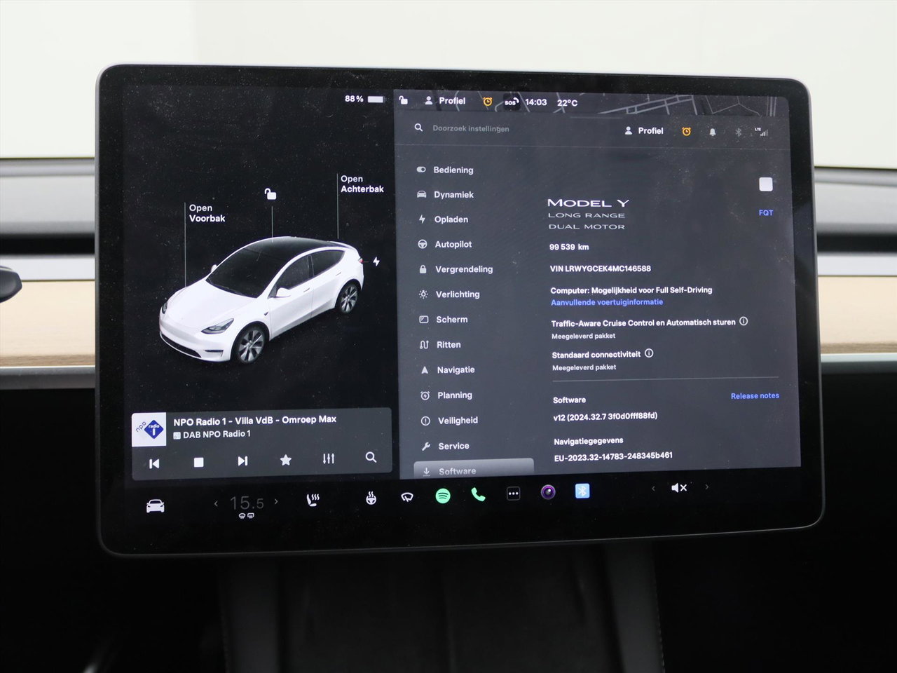 Tesla Model Y Long Range 351pk AWD 89% SoH [ AUTOPILOT+19 INCH+PREMIUM AUDIO ] 26