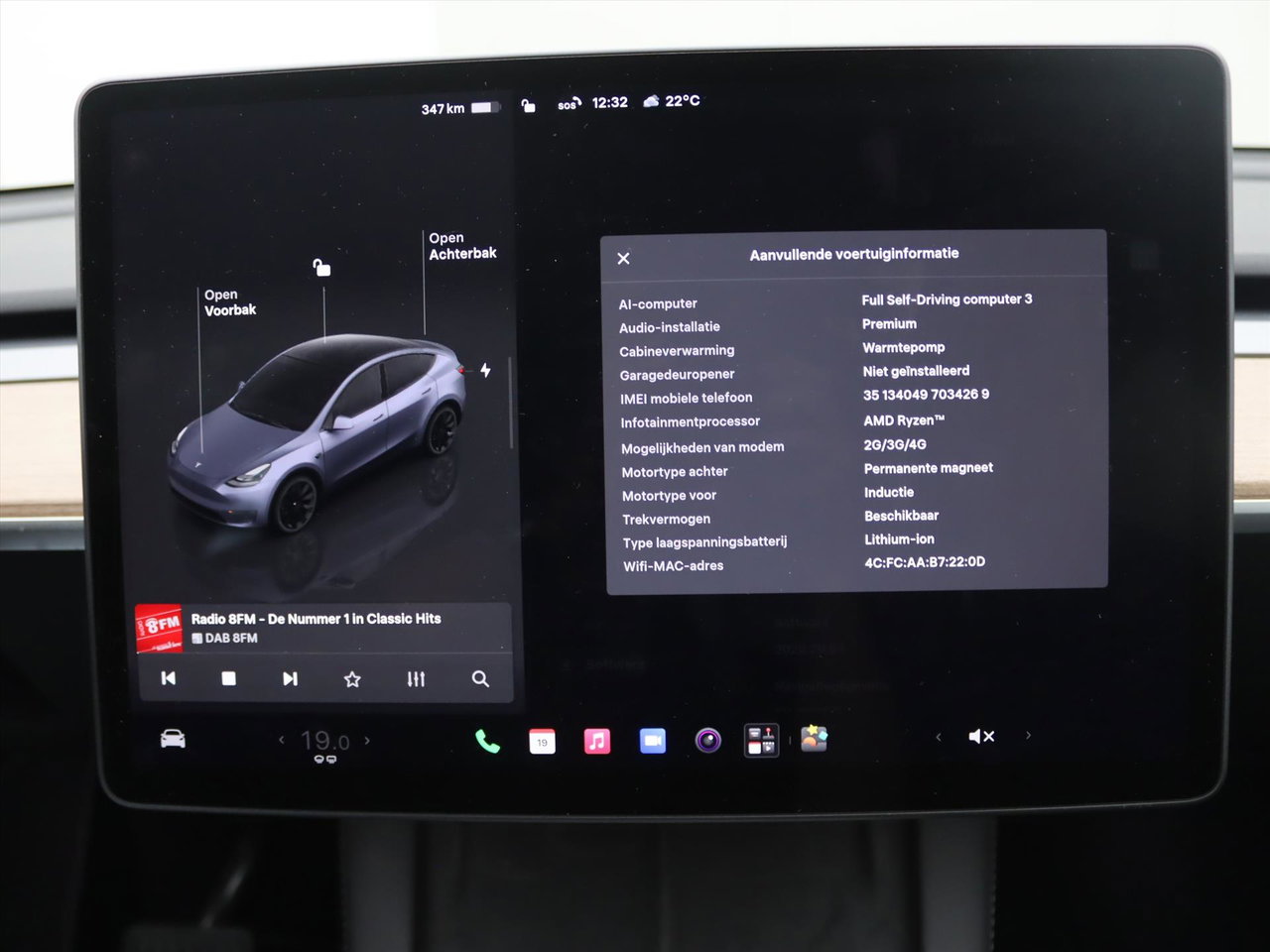 Tesla Model Y Long Range AWD 351PK 91,5% SoH [ QUICKSILVER+TREKHAAK+PREMIUM AUDIO+WARMTEPOMP+20 INCH ] 30