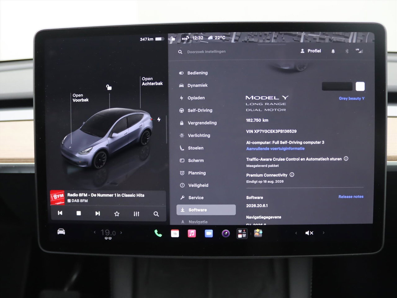 Tesla Model Y Long Range AWD 351PK 91,5% SoH [ QUICKSILVER+TREKHAAK+PREMIUM AUDIO+WARMTEPOMP+20 INCH ] 29