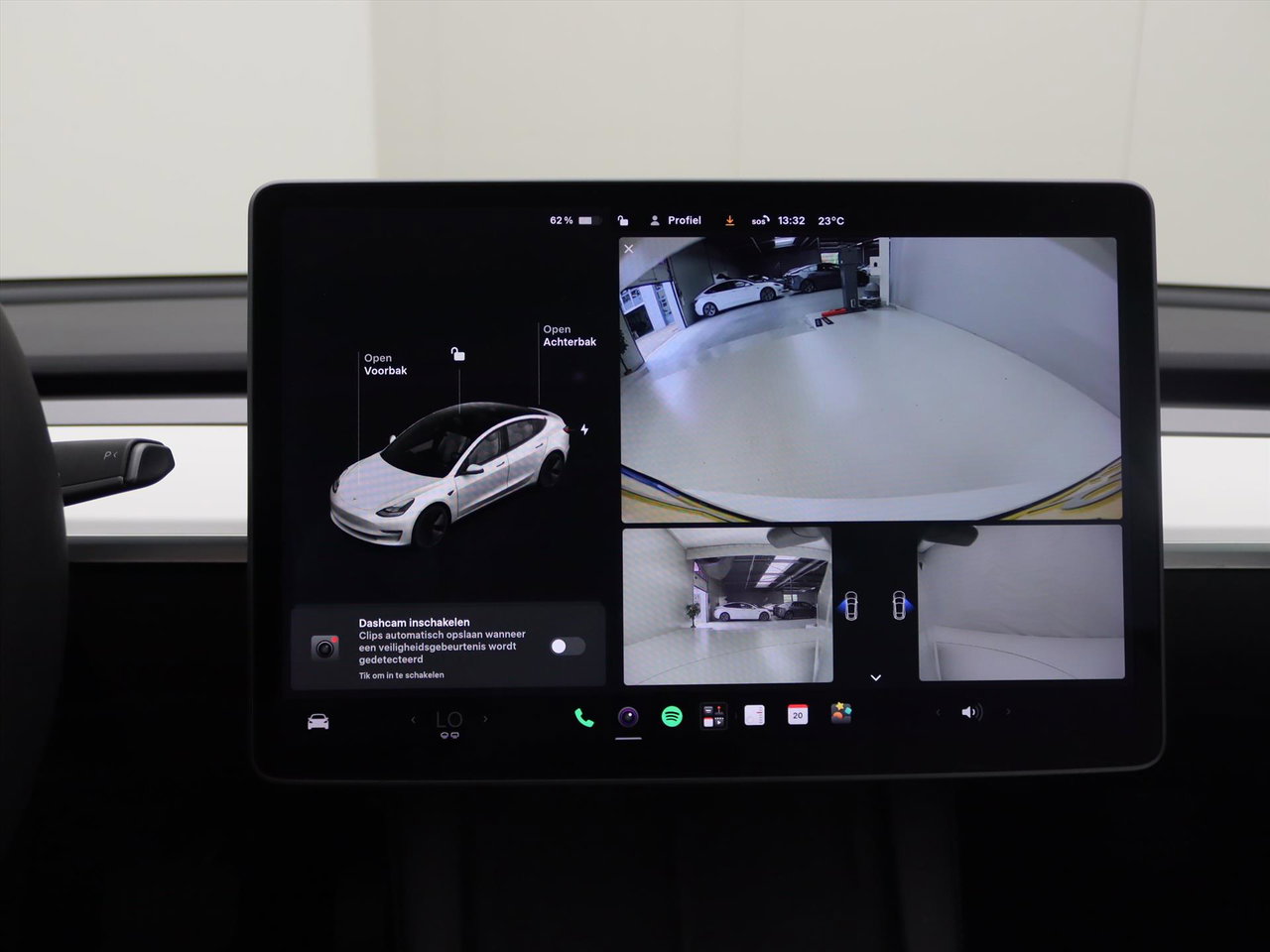Tesla Model 3 Long-Range AWD 351pk 75 kWh FACELIFT 88,4% SoH [ WIT LEDER+WARMTEPOMP+ENHANCED AUTOPILOT+620KM WLTP+PREMIUM AUDIO ] 25