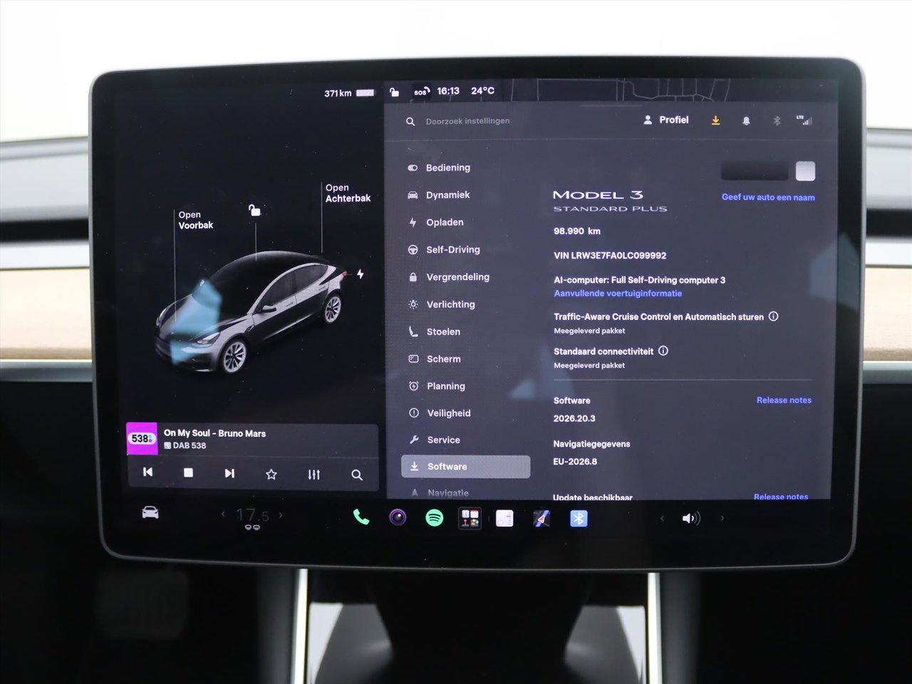 Tesla Model 3 Standard RWD Plus 89,3% SoH [ LFP-ACCU+AUTOPILOT+60 kWh+PREMIUM AUDIO ] 29