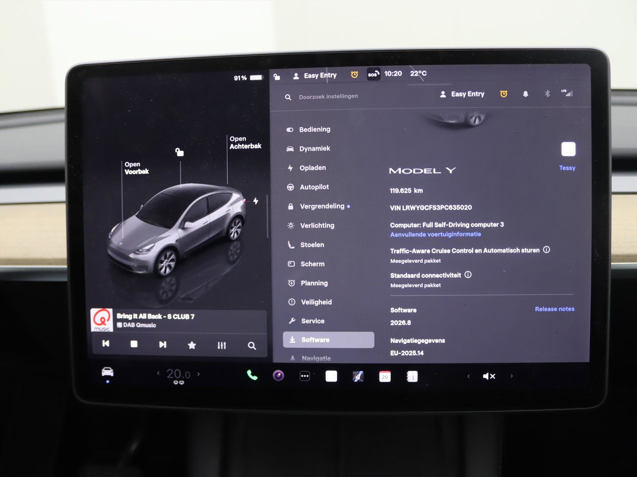 Tesla Model Y Standard RWD Plus 92.4% SoH [ TREKHAAK+LFP ACCU+AUTOPILOT+19 INCH+PREMIUM AUDIO ] 25