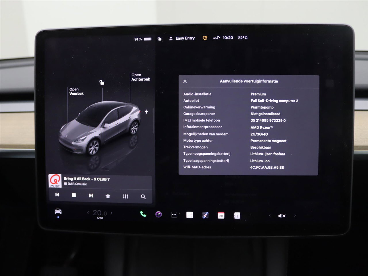 Tesla Model Y Standard RWD Plus 92.4% SoH [ TREKHAAK+LFP ACCU+AUTOPILOT+19 INCH+PREMIUM AUDIO ] 26