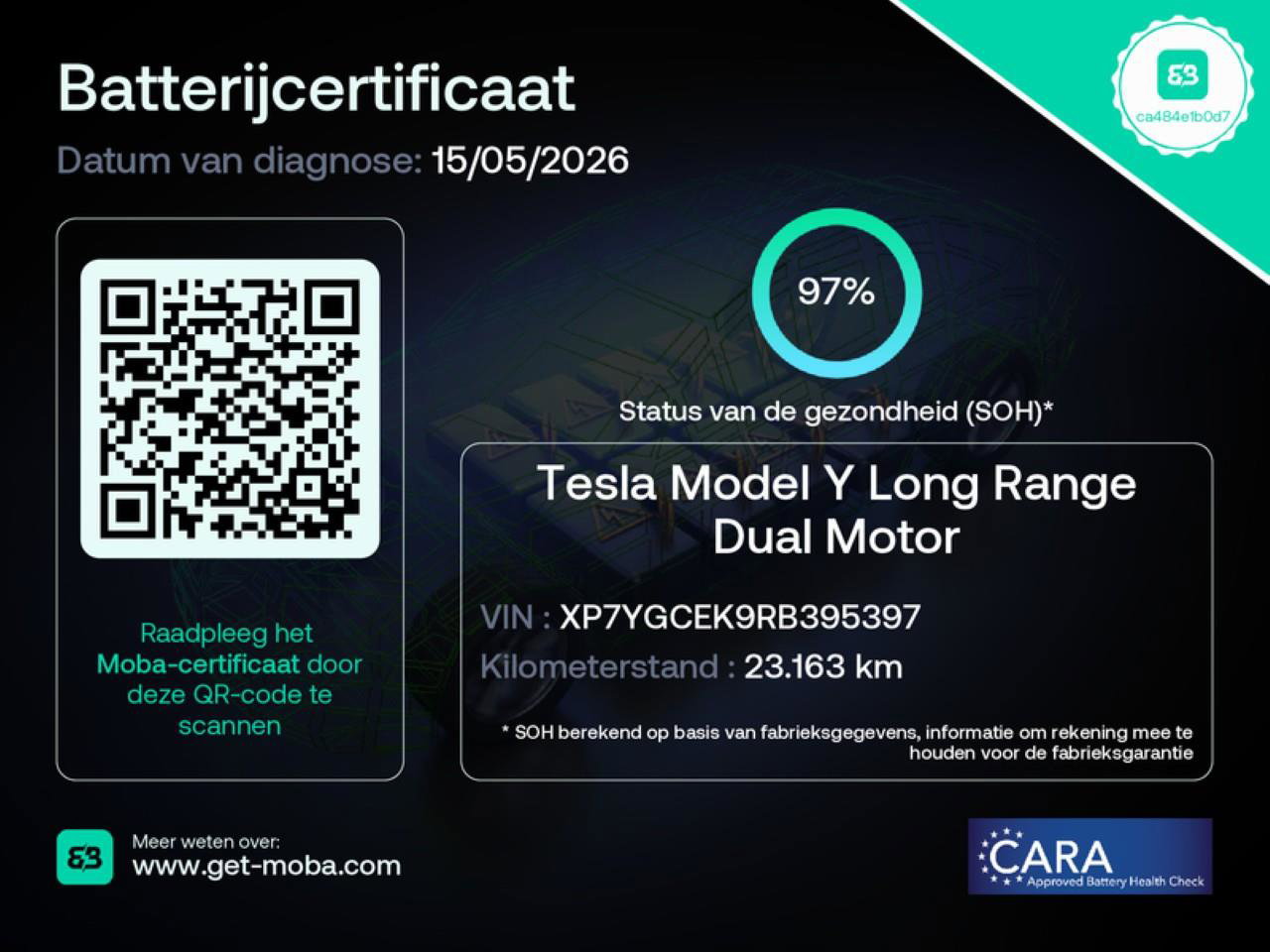 Tesla Model Y Long Range 345pk AWD 97% SoH [ CHERRY+WIT LEDER+AMD RYZEN+PREMIUM AUDIO ] 2