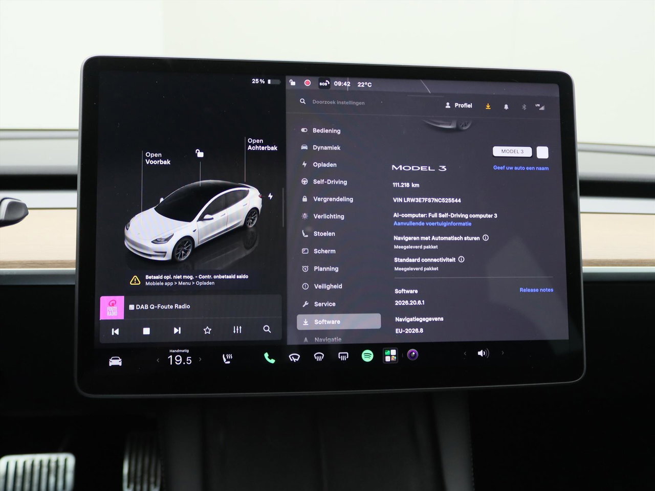 Tesla Model 3 Standard RWD Plus 93% SoH UPGRADE [ RYZEN AMD+LFP-ACCU+WARMTEPOMP+AUTOPILOT ] 27