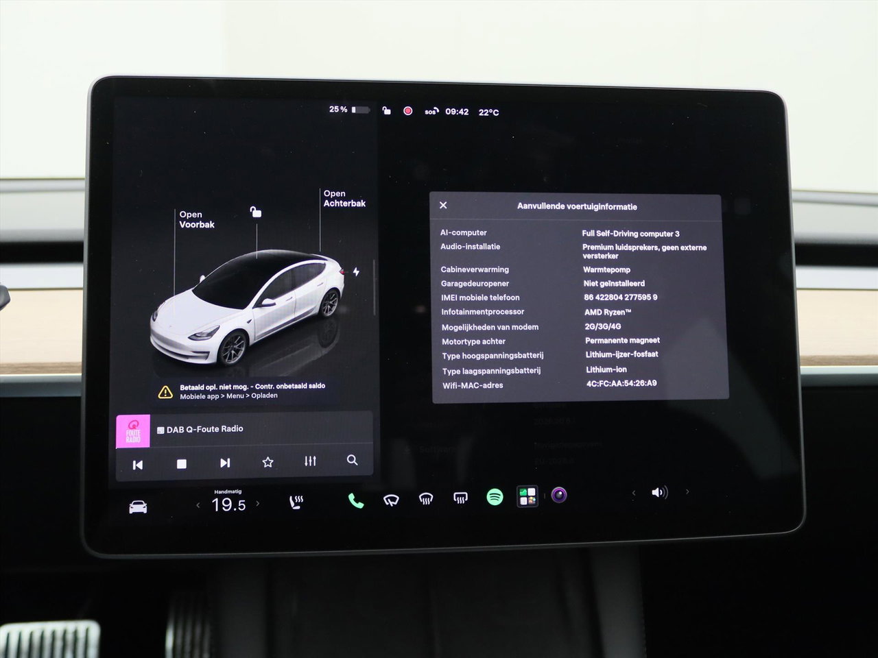Tesla Model 3 Standard RWD Plus 93% SoH UPGRADE [ RYZEN AMD+LFP-ACCU+WARMTEPOMP+AUTOPILOT ] 28