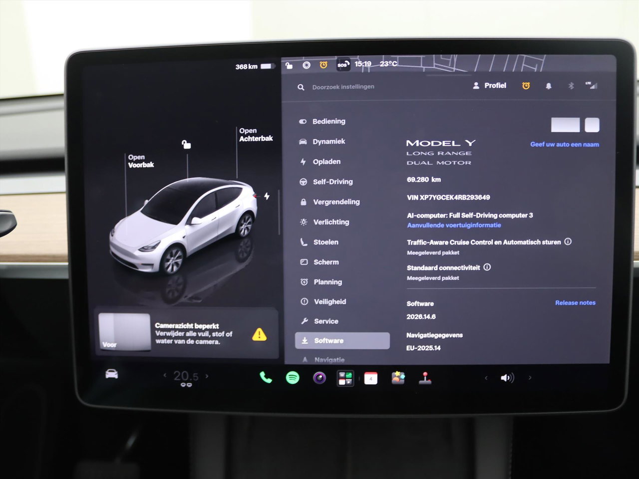 Tesla Model Y Long Range AWD 75kWh 351pk 94,5% SoH [ TREKHAAK+AMD RYZEN+AUTOPILOT+19 INCH+PREMIUM AUDIO ] 29