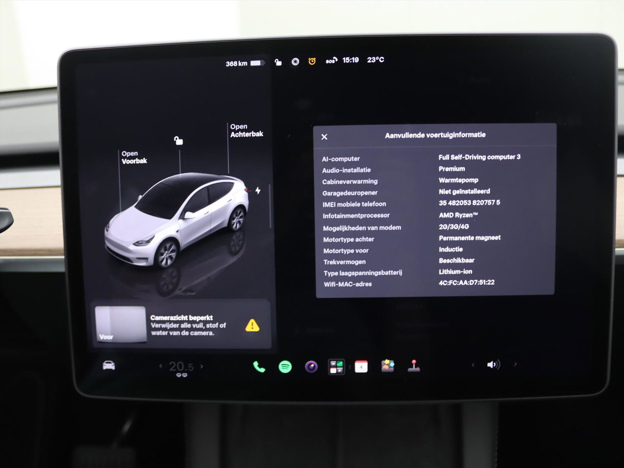 Tesla Model Y Long Range AWD 75kWh 351pk 94,5% SoH [ TREKHAAK+AMD RYZEN+AUTOPILOT+19 INCH+PREMIUM AUDIO ] 30