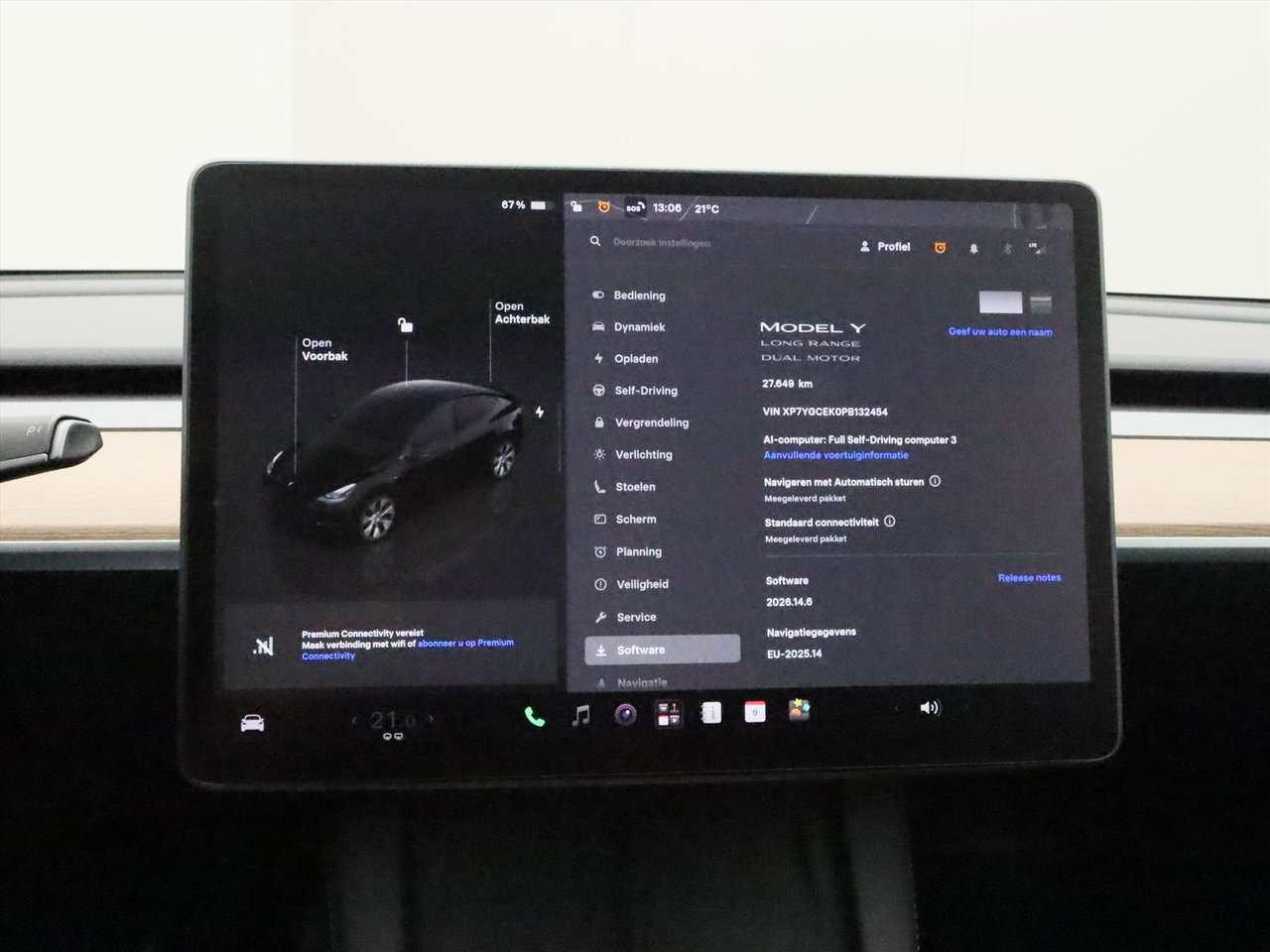 Tesla Model Y Long Range AWD 351pk 95.5% SoH [ TREKHAAK+AMD RYZEN+ENHANCED AUTOPILOT+19 INCH ] 27