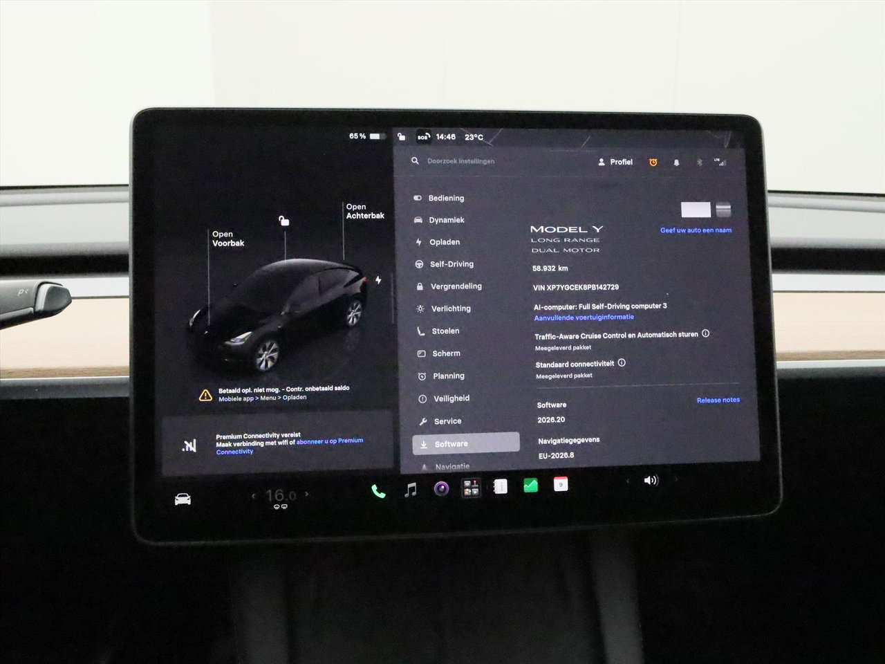 Tesla Model Y Long Range AWD 75kWh 351pk 95.1% SoH [ AMD RYZEN+AUTOPILOT+19 INCH+PREMIUM AUDIO ] 28