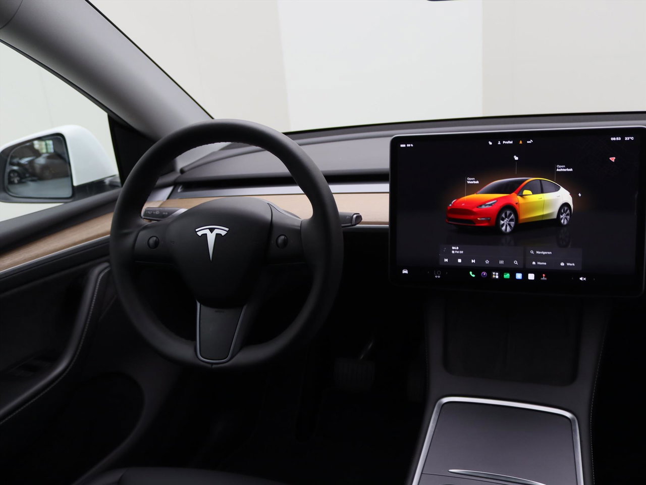 Tesla Model Y Long Range AWD 75kWh 351pk 92% SoH [ TREKHAAK+AMD RYZEN+AUTOPILOT+19 INCH+PREMIUM AUDIO ] 19