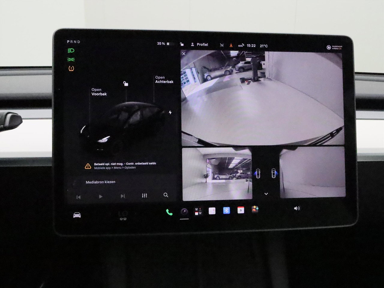 Tesla Model Y Long Range AWD 75kWh 351pk 92.9% SoH [ WIT LEDER+TREKHAAK+AMD RYZEN+AUTOPILOT+19 INCH ] 30