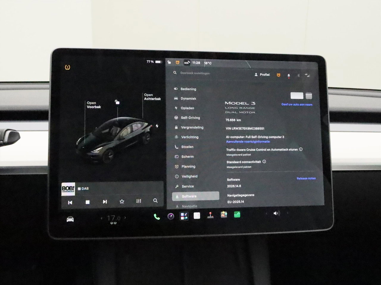 Tesla Model 3 Long Range AWD 91.8% SoH FACELIFT [ WIT LEDER+WARMTEPOMP+AUTOPILOT ] 30