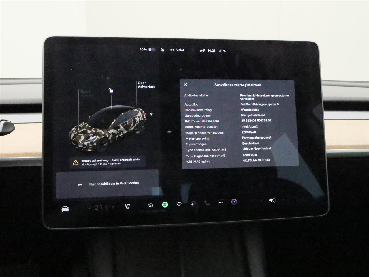 Tesla Model 3 Standard RWD Plus FACELIFT 90,4% SoH [ TREKHAAK+LFP-ACCU+WARMTEPOMP+AUTOPILOT ] 27