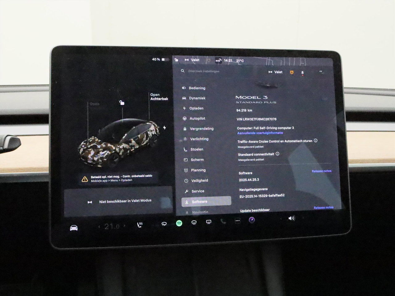 Tesla Model 3 Standard RWD Plus FACELIFT 90,4% SoH [ TREKHAAK+LFP-ACCU+WARMTEPOMP+AUTOPILOT ] 26