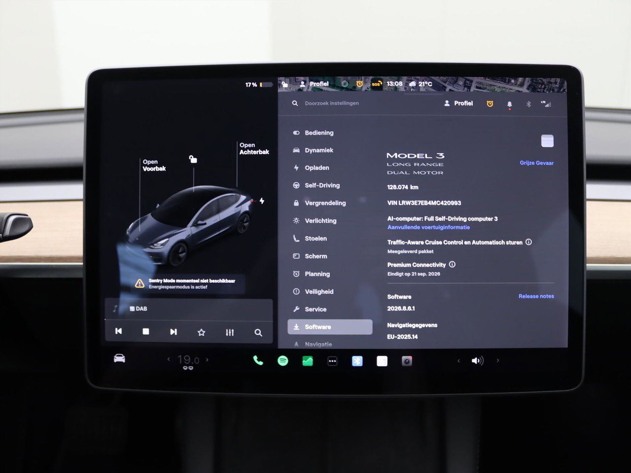 Tesla Model 3 Long-Range AWD 351pk 75 kWh FACELIFT [ WARMTEPOMP+AUTOPILOT+PREMIUM AUDIO ] 30
