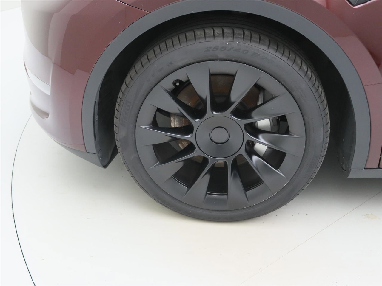 Tesla Model Y Long Range AWD 75kWh 351pk 90.5% SoH [CHERRY RED+FSD+WIT LEDER+ AMD RYZEN+AUTOPILOT+20 INCH ] 20