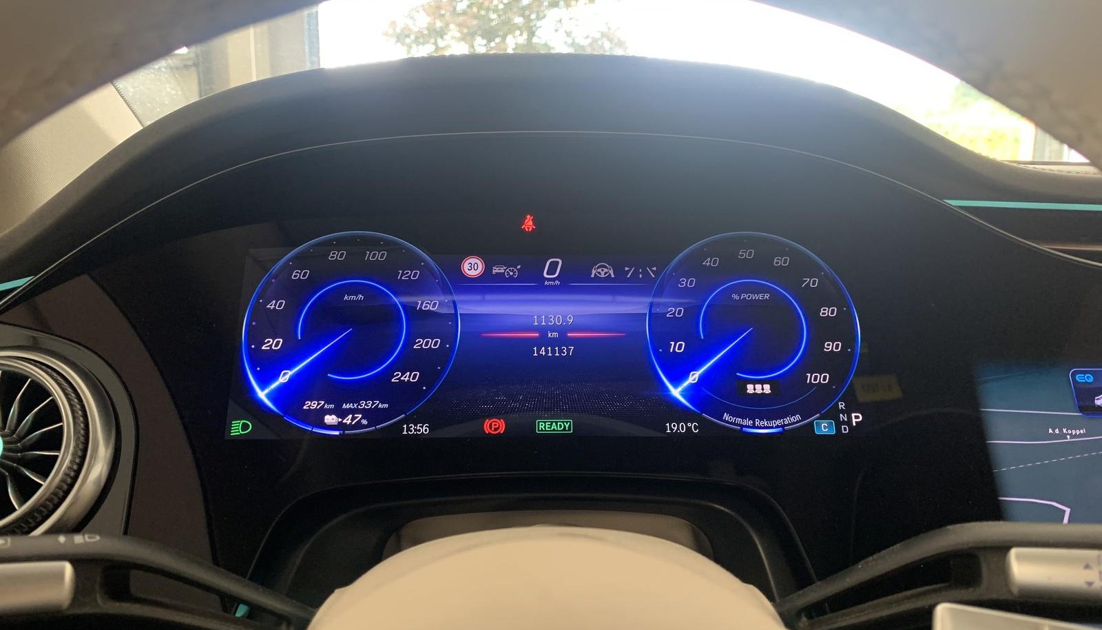 Mercedes-Benz EQS Avantgarde Interieur 10