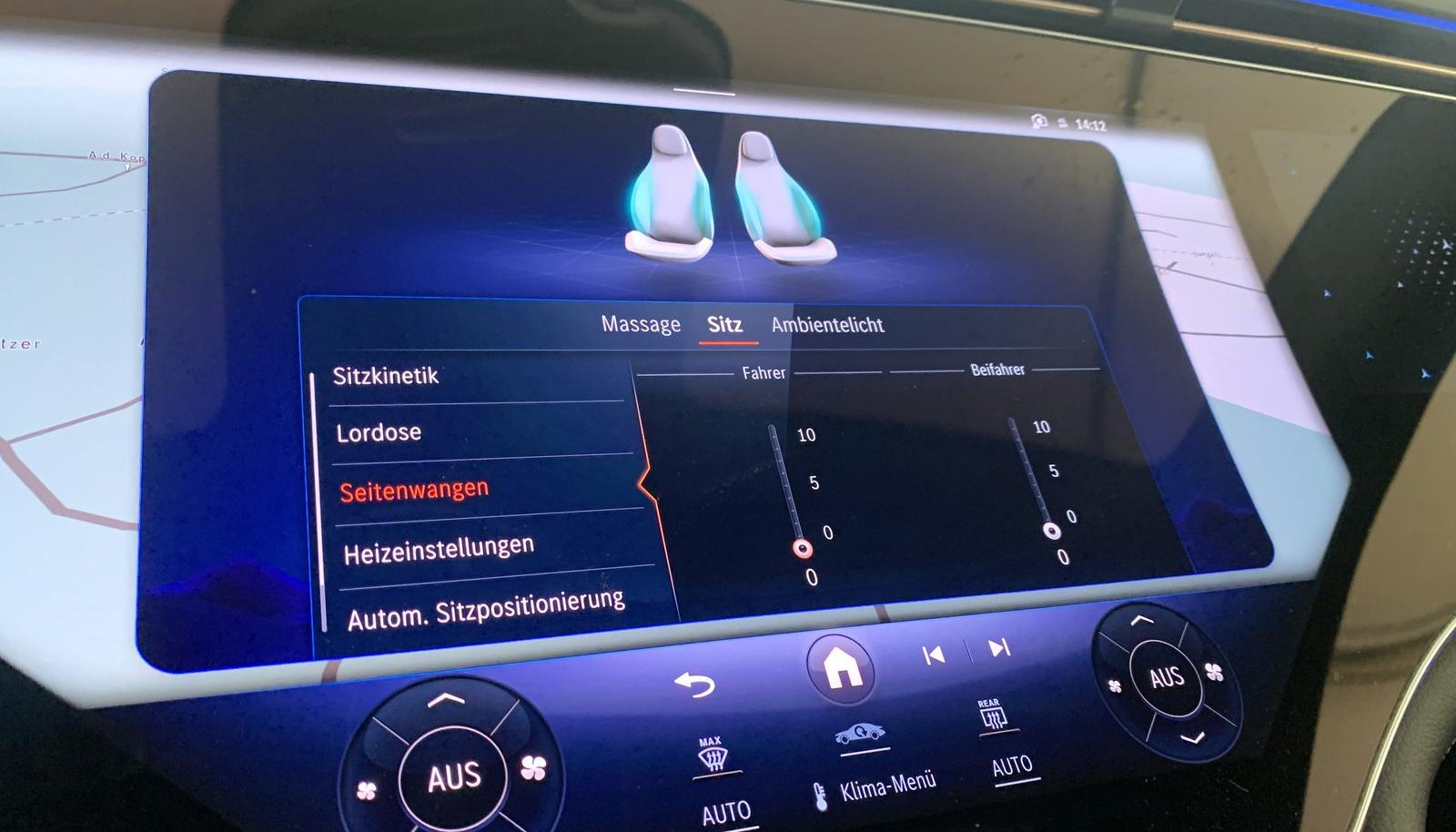 Mercedes-Benz EQS Avantgarde Interieur 12