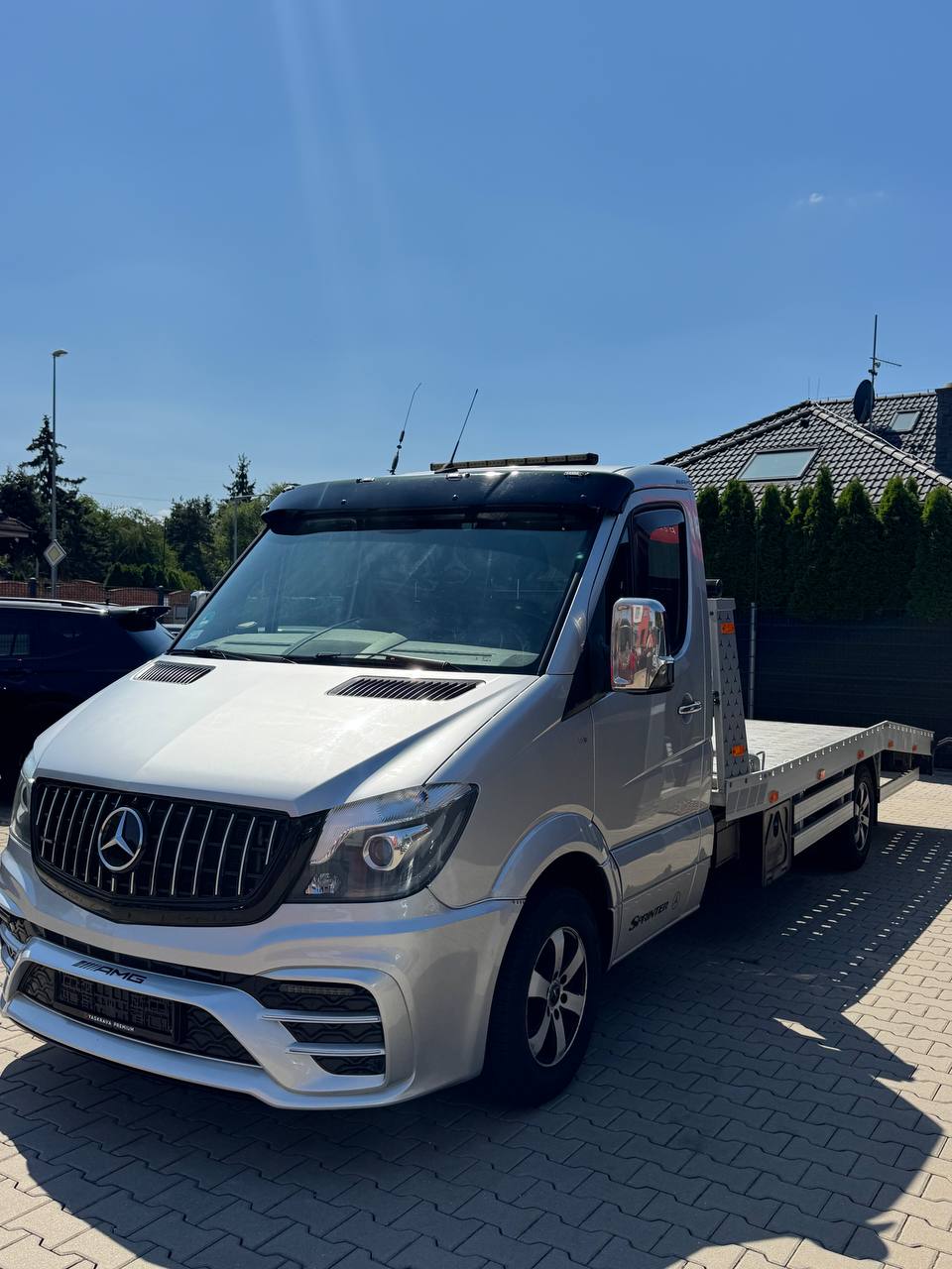 Odtahovka Mercedes Sprinter 2