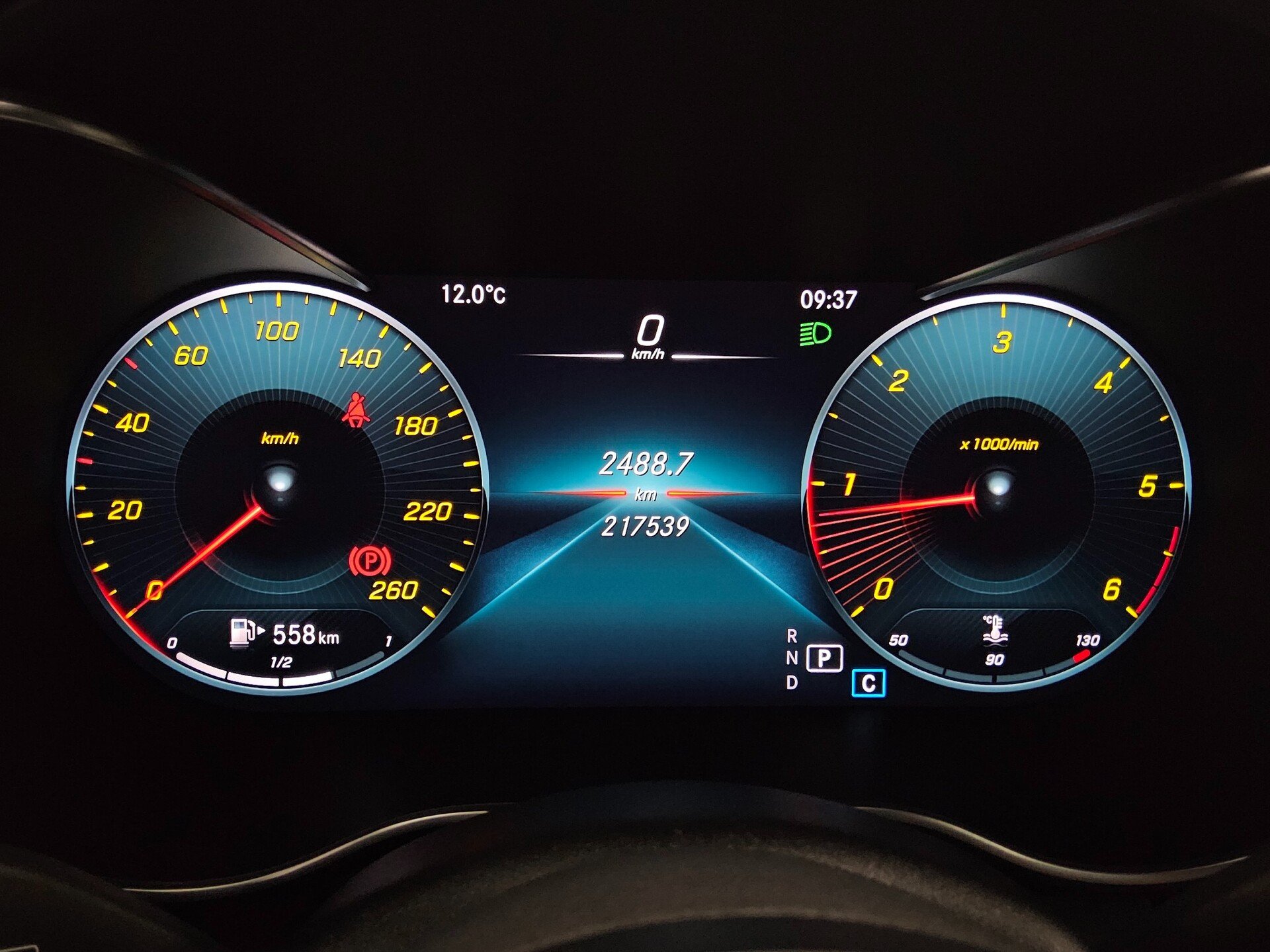 Mercedes-Benz C 220 T d AMG-Line Night Widescreen Navi LED AHK 8