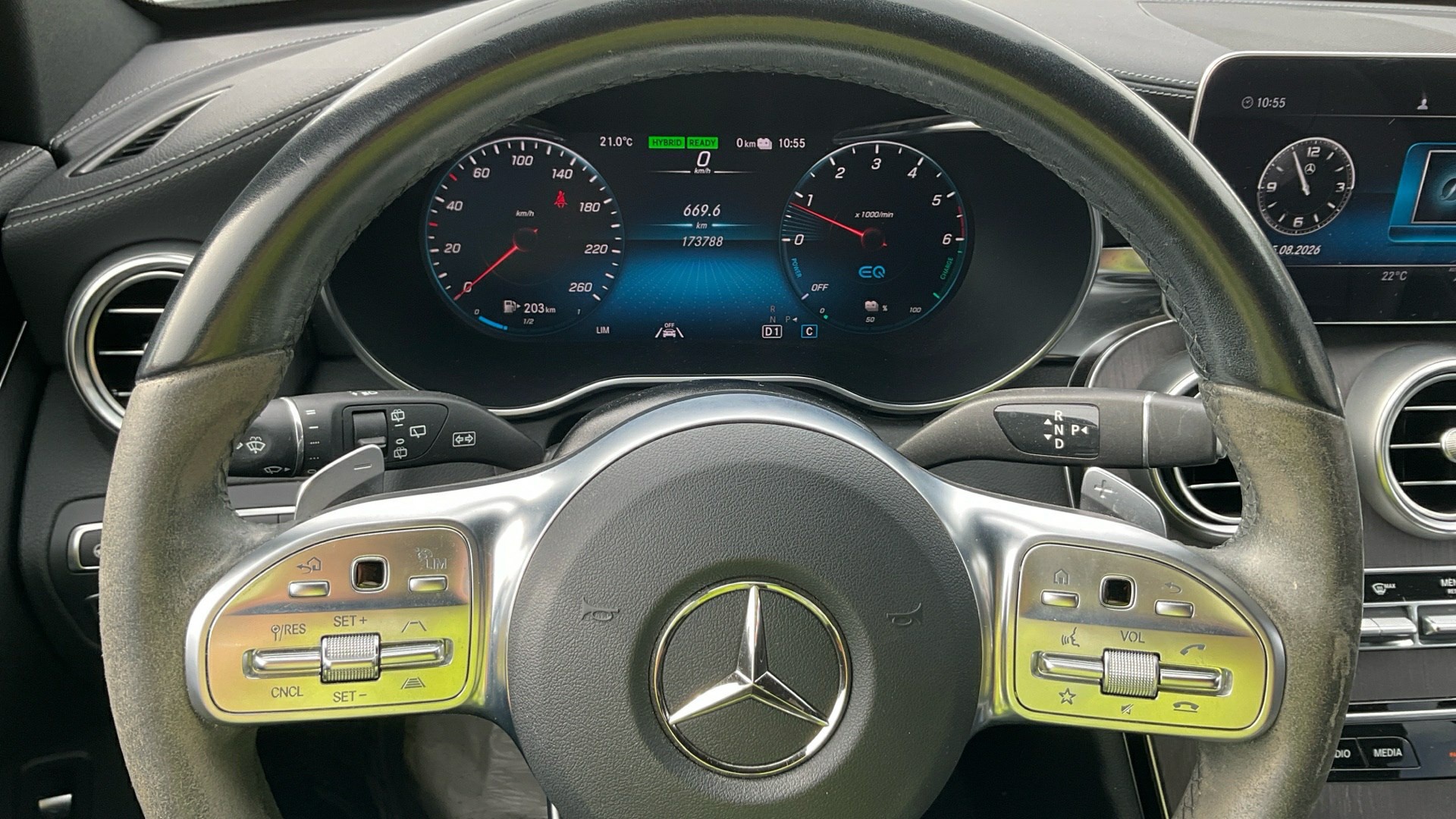 Mercedes-Benz C 300 T de AMG-LINE T-LEDER NAVI COMAND KLIMAAUT 8