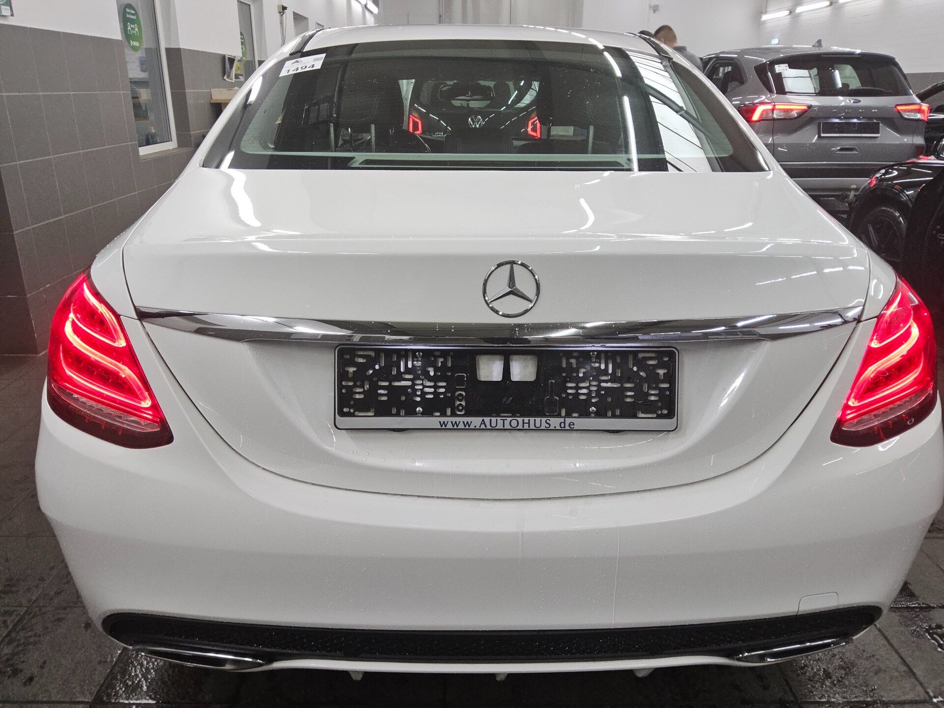 Mercedes-Benz C 220 d AMG-Line T-Leder Navi LED 11