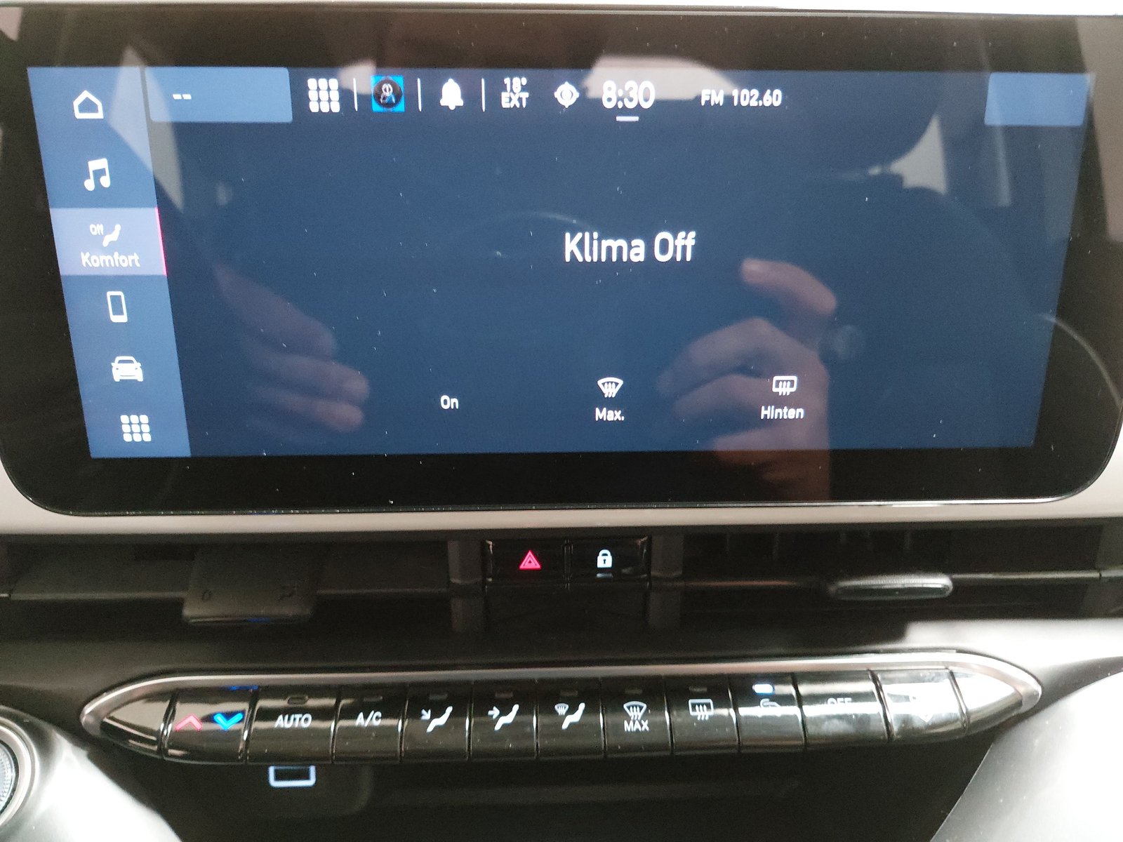 Fiat 500 NAVI LED SPURHALTE AMBIENTE 19