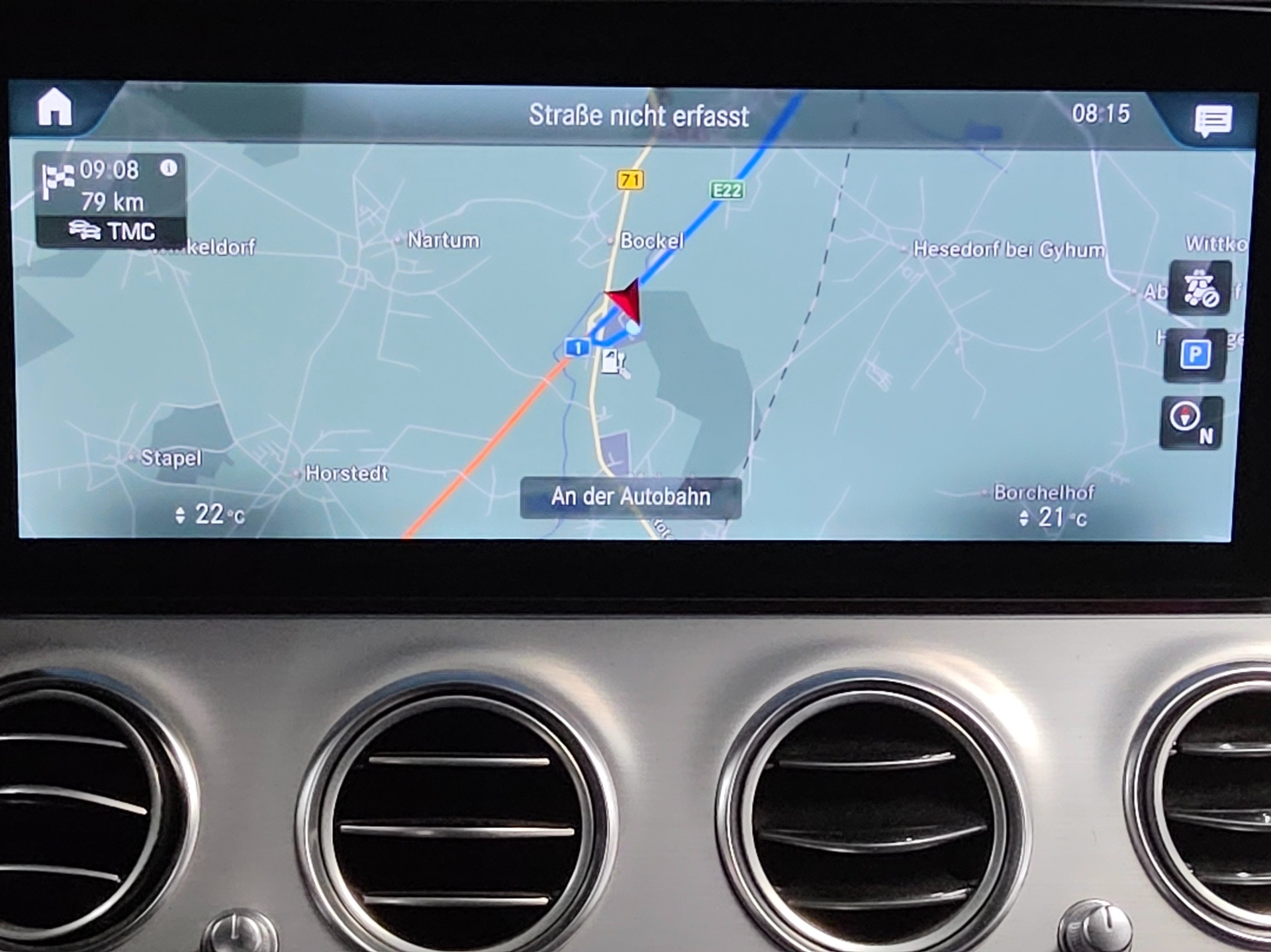 Mercedes-Benz E 300 T de Avantgarde Navi Multibeam RfK AHK 7