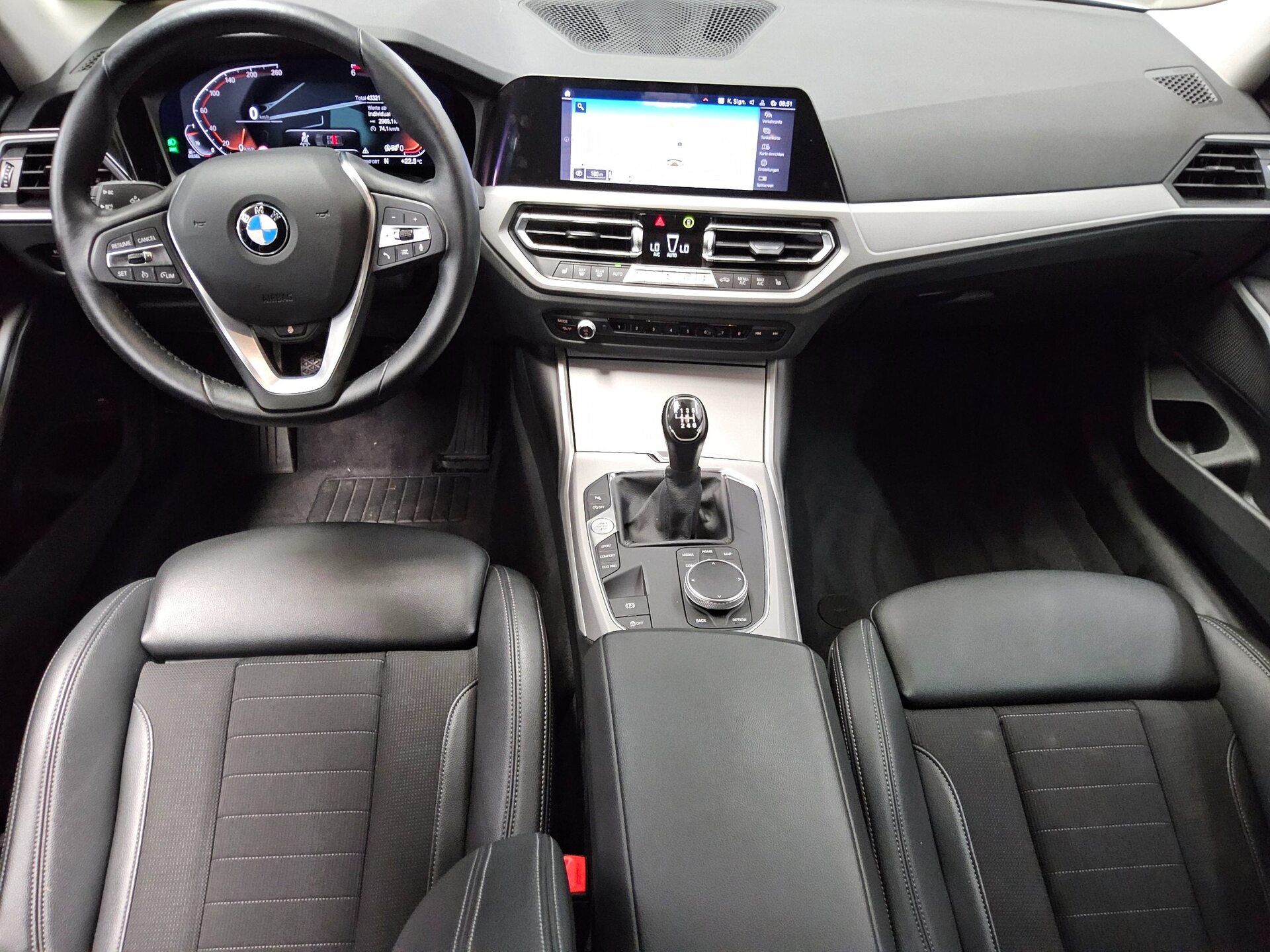 BMW 318d Touring Advantage T-Leder Navi LED LC Prof. 6