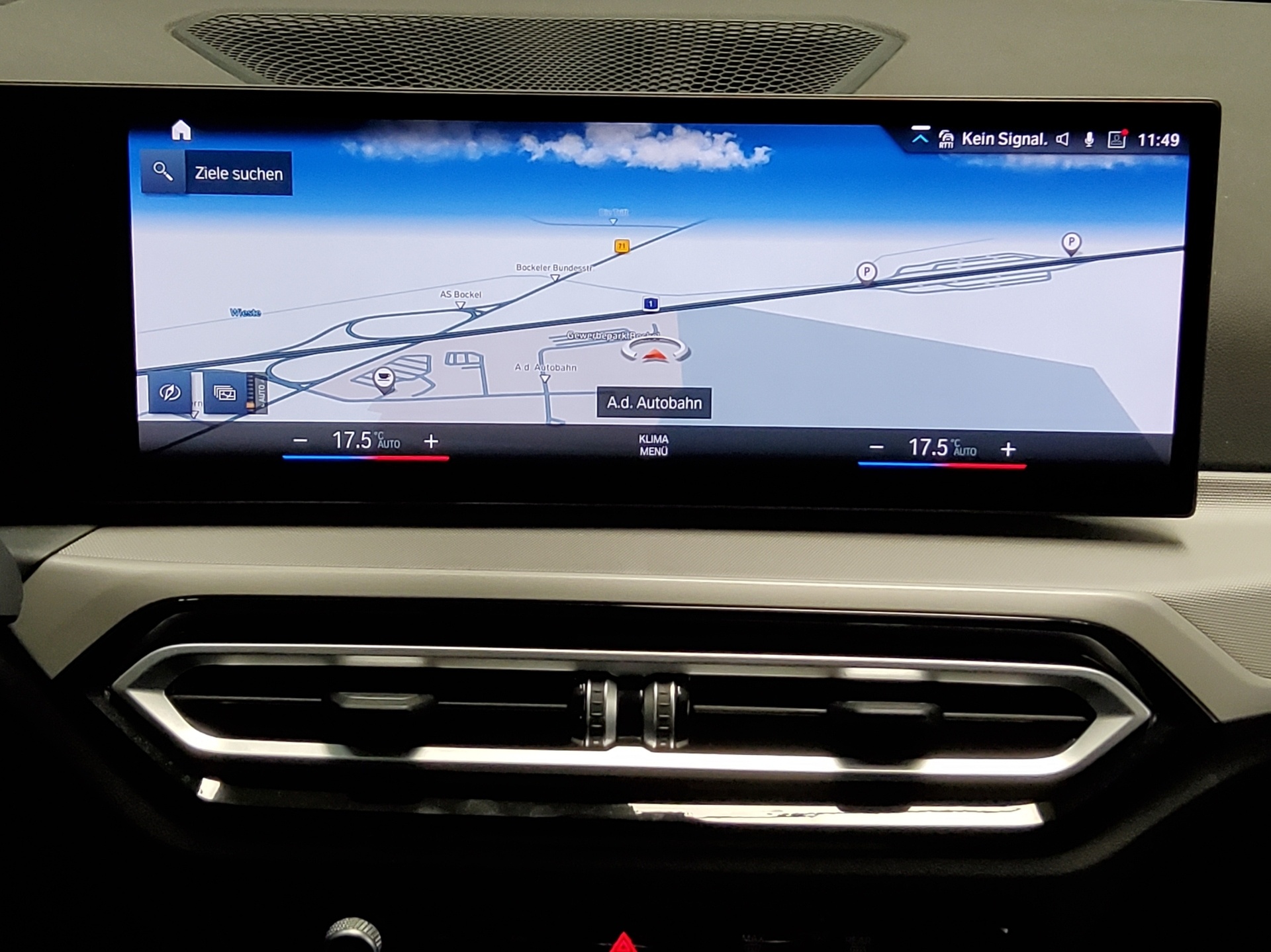 BMW 318iA Navi LED LC-Pro Curved HuD Rückfahrkamera 7